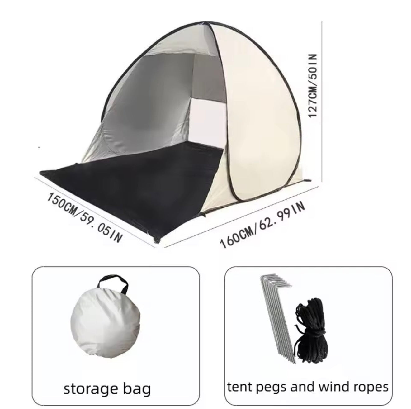 Portable Beach Tent